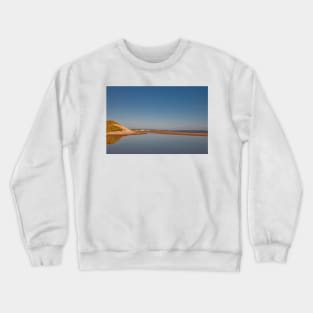 September Blue on Druridge Bay Crewneck Sweatshirt